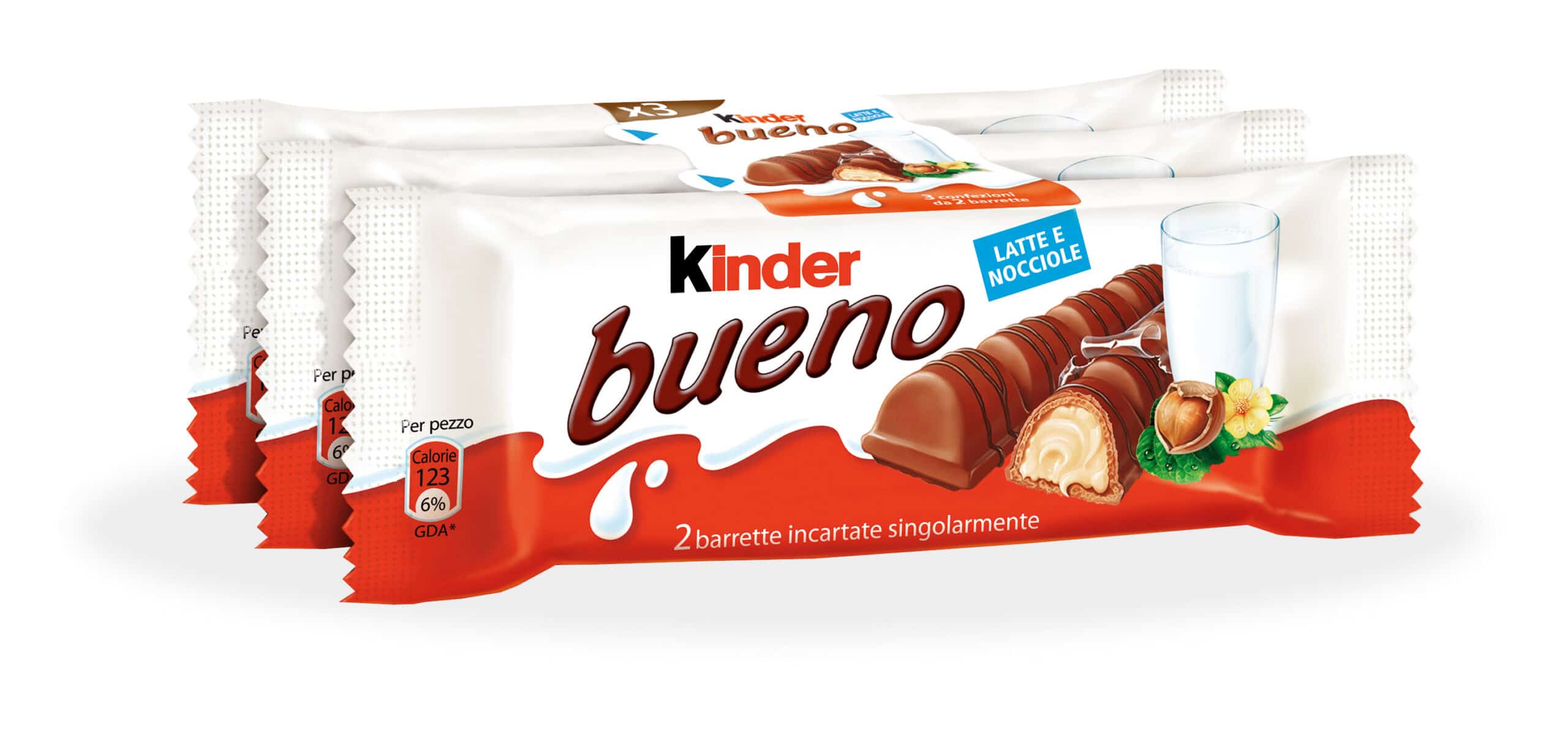 Ferrero: Kinder Bueno chocolate 3pz Terra from Wide Italy” World – “Imported