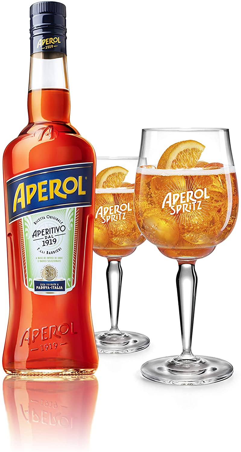 Liquors: Aperol Aperitivo 1000ml, World Spritz with Wide Terra Alcohol – Italian 11