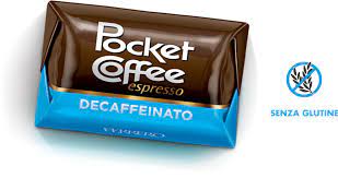 Pocket Coffee Classic and Decaffeinated Espresso. Pocket Coffee is a brand  of food products made in Italy by Ferrero Stock Photo - Alamy