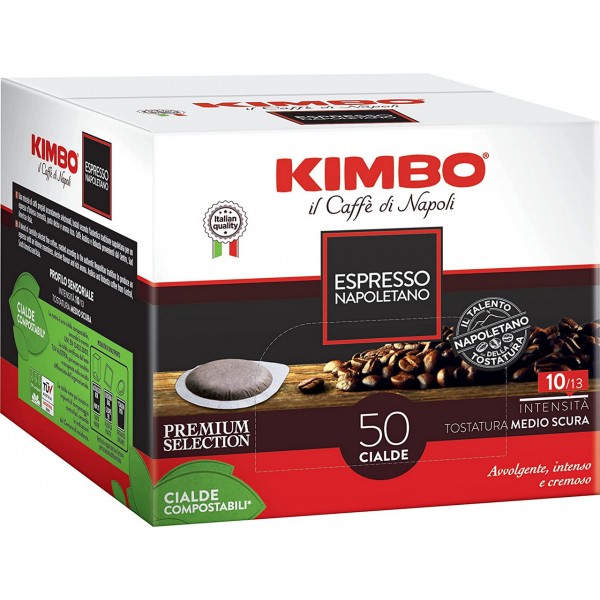 50 Cialde Caffè KIMBO ESPRESSO INTENSO